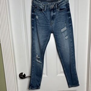 KanCan Distressed Skinny Blue Jeans
